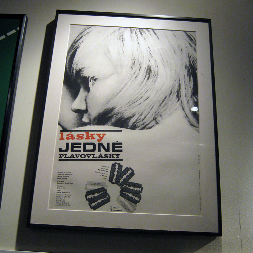 LOVES OF A BLONDE poster